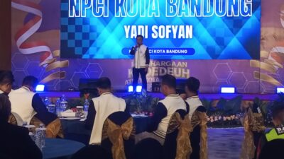 Penghargaan Kadeudeuh Atlet Kota Bandung 2026 Digelar Meriah, Bentuk Apresiasi bagi Atlet Berprestasi