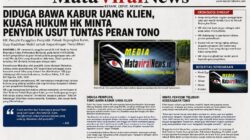 Kuasa Hukum HK Soroti Dugaan Penipuan dengan modus gade mobil ,