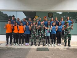 Kazidam III/Siliwangi Lepas Tim Karate Kodam III/Siliwangi Menuju Indonesia Open Championship Piala Presiden 2026*