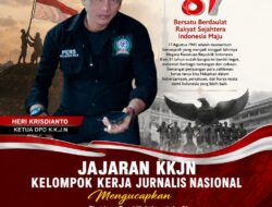HUT ke-81 Kemerdekaan RI, DPD KKJN Jabar Ajak Insan Pers Perkuat Persatuan dan Profesionalisme Jurnalistik