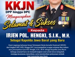 KKJN Sambut Kepemimpinan Baru Polda Jabar, Sampaikan Selamat kepada Irjen Pol. Hengki
