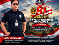 Dirgahayu TNI ke-81, MataviralNews dan KKJN Jawa Barat Tegaskan Komitmen Sinergi Bersama Rakyat